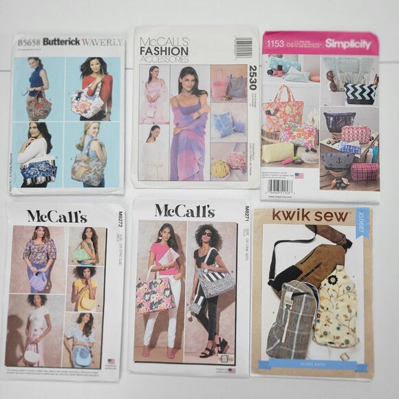 Purse & Tote Sewing Bundle – 7 Patterns + 3 DIY Books - Picture 2 of 16